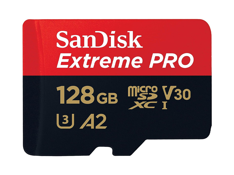 SanDisk Extreme Pro 128GB 200MB/s MicroSD Card